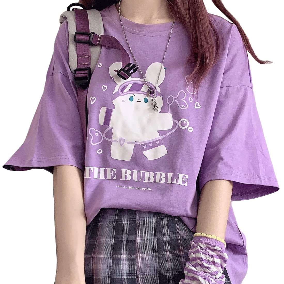 Styling oversized pieces in kawaii clothes fashion